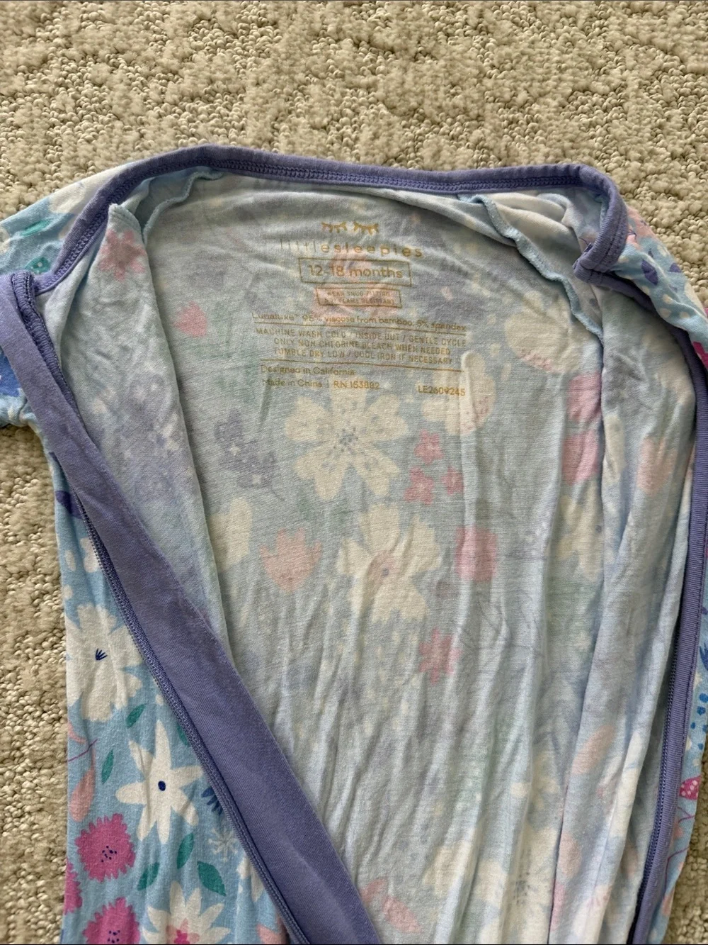 Little Sleepies Magical Meadow Zippy